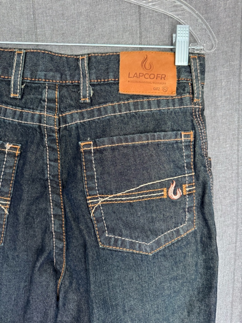 Men’s LAPCO FR Modern Fit FR 70E Jeans P-INDM10 Size 30x32 Flame Resistant Pants